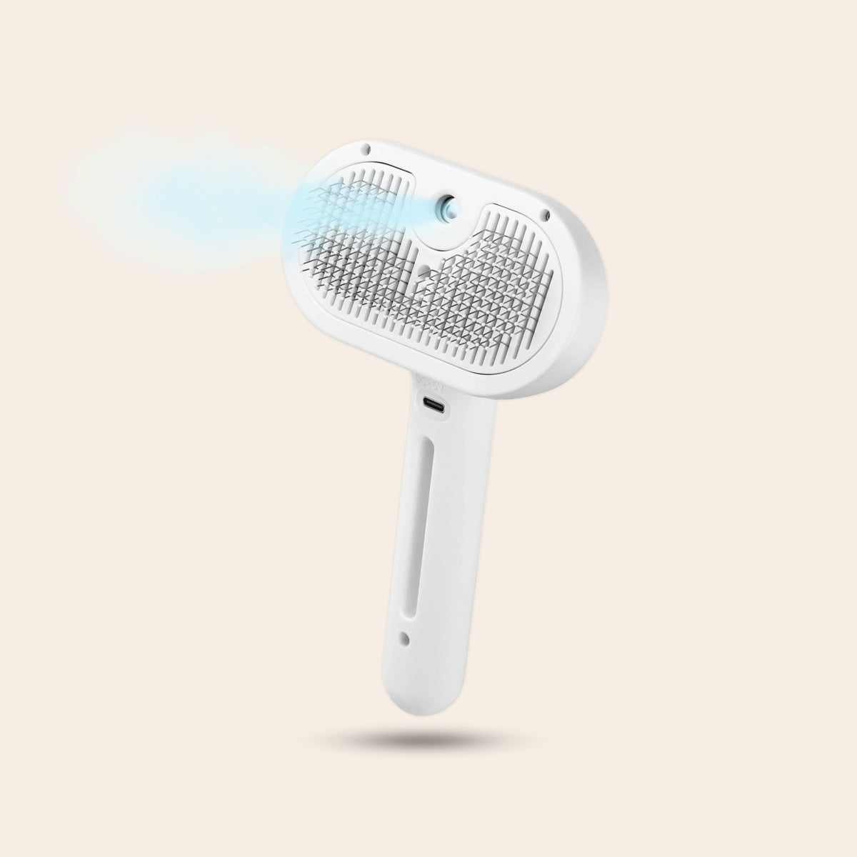The Steam — Dog steam brush by Pawhaven, front view
