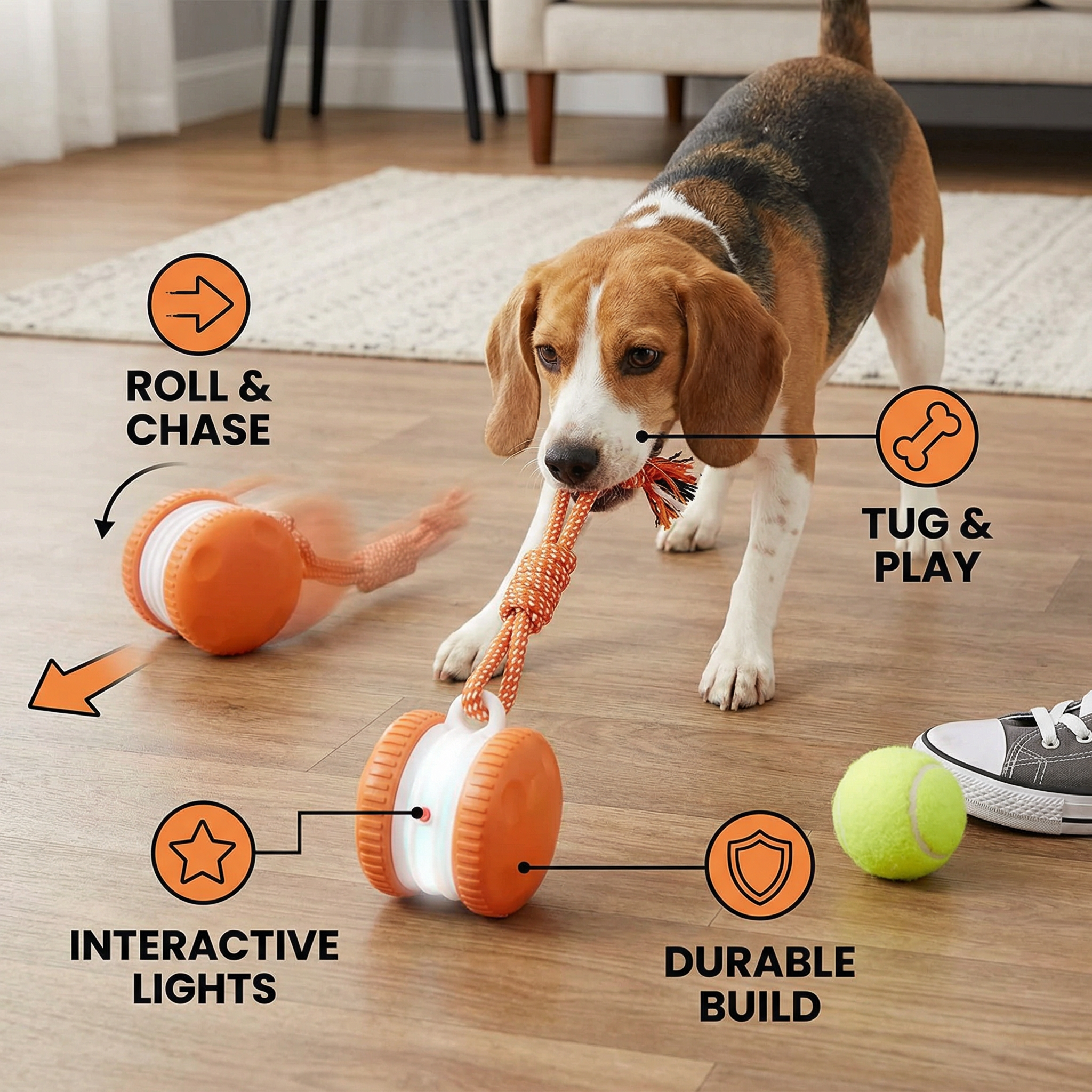 The Tug tug rope attachment